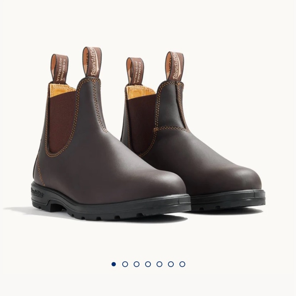 Blundstone Men's Chestnut 550 Leather Boots